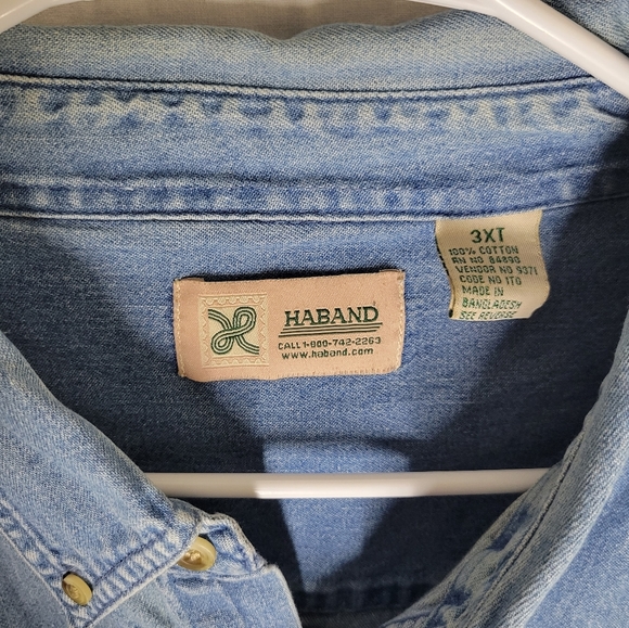 Vintage denim button down - Picture 6 of 7